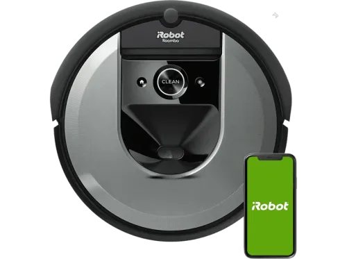 Robot aspirador iRobot Roomba i7150 WiFi Alta potencia de succión Memoriza Mapea y se adapta Mascotas