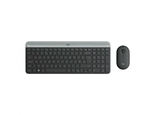 Pack Teclado + Ratón Logitech MK470 Inalámbrico Bluetooth USB Negro