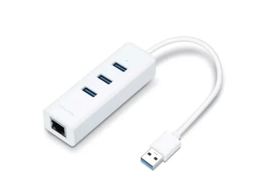 Adaptador USB TP-LINK UE330 USB 3.0 (3.1 Gen 1) Type-A 1000Mbit/s Color blanco nodo concentrador
