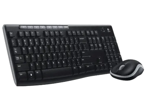 Teclado y ratón inalámbricos Logitech MK270 Nano receptor 2.4 GHz
