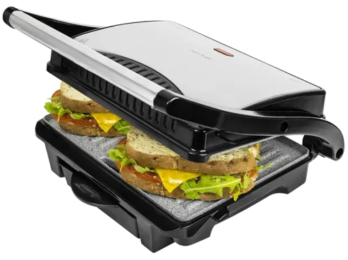 Grill Cecotec Rock"nGrill 1000W Antiadherente 25.4x17.5 cm Luz indicadora