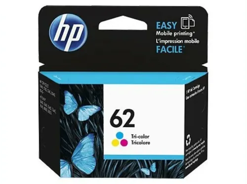 Cartucho de tinta HP 62 Tricolor C2P06AE