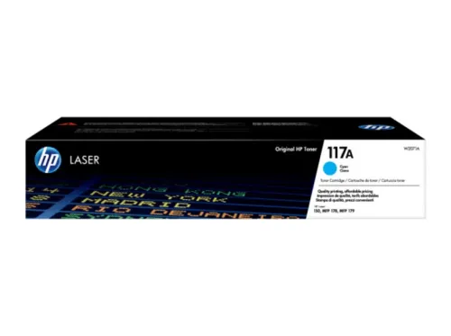 Tóner HP 117A LaserJet Cian W2071A