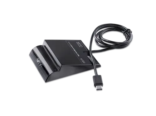 Lector de tarjetas Sveon SCT322 DNI USB C Negro