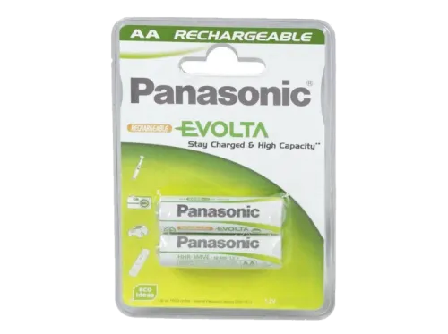 Pilas AA Panasonic P 6 (1900 MAH) Evolta recargables 2 uds