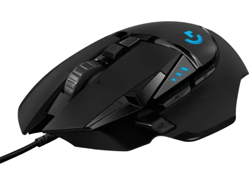 Ratón Gaming Logitech G502 Hero Puerto USB Pesas opcionales Respuesta 1000 Hz Negro