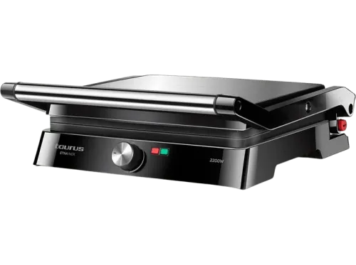 Grill Taurus 968.079 Etna Inox 2200 W 2 en 1 Regulador temperatura Antiadherente Base antideslizante