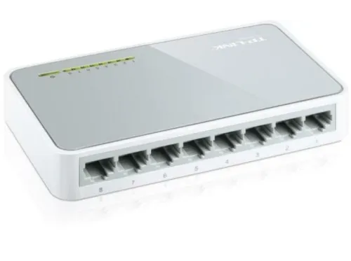 Switch TpLink 8 puertos Ethernet 10/100 Mbps Plug & Play
