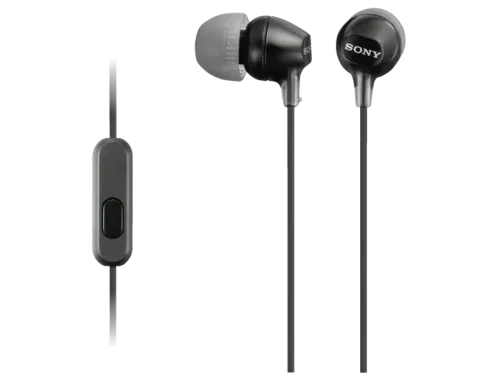 Auriculares botón Sony MDR-EX15APB Negro iman de neodimio Especial Android