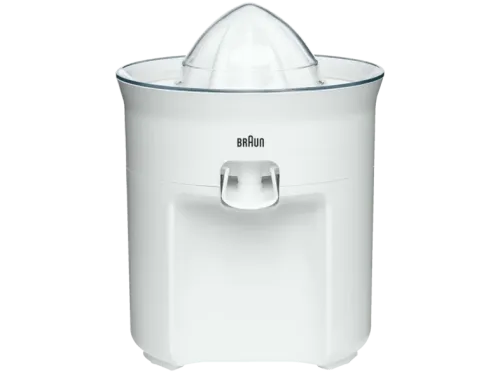 Exprimidor Braun CJ 3050 60W de potencia Capacidad vaso 1.75 litros Apto lavavajillas Blanco