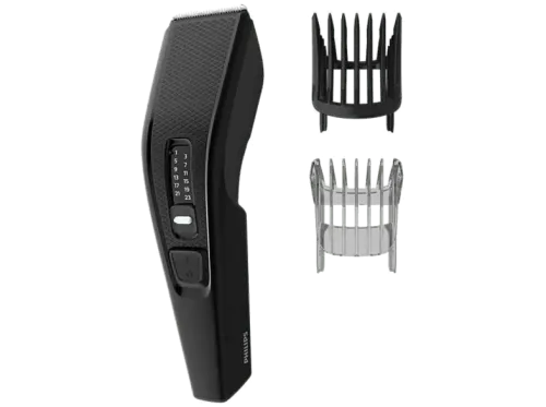 Cortapelos Philips Hairclipper series 3000 HC3510/15 13 longitudes Cuchillas autoafilables Negro