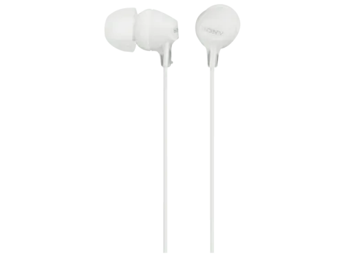 Auriculares botón Sony MDR-EX15LPB Blanco botón iman de neodimio