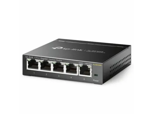 Switch TP-Link TL-SG105S 5 puertos RJ-45 Gigabit Ethernet (10/100/1000) Negro