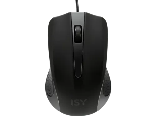 Ratón Isy ICM-2000 Óptico Negro