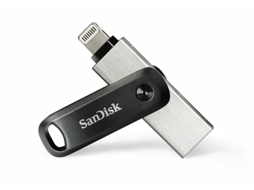 Pendrive de 128 GB  Sandisk SDIX60N-128G-GN6NE Para iPhone y iPad Negro