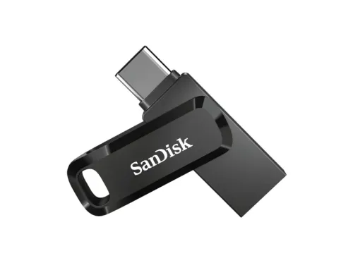 Pendrive de 64 GB SanDisk Ultra Dual SDDDC3-064G-G46 USB-C USB-A 3.1 (Gen 1) Negro