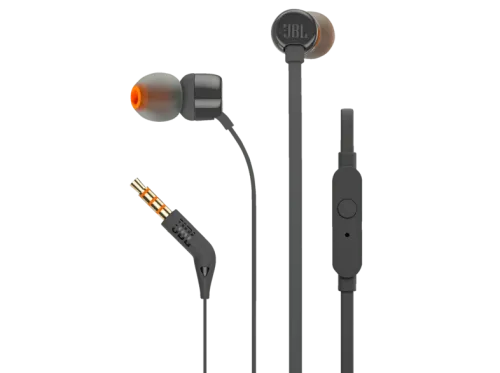 Auriculares botón JBL T110 Intraaurales Micrófono Pure Bass JBL Negro