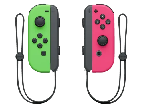 Mando Nintendo Switch Joy-Con Dos Mandos Verde y Rosa