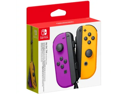 Mando Joy-Con Set Nintendo Switch Izquierda y Derecha Vibración HD Naranja y morado