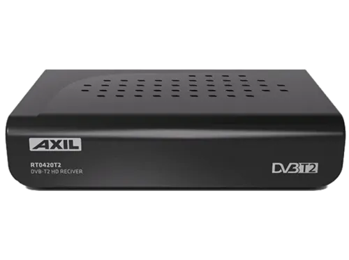 Receptor TDT Axil RT 0420 T2 Grabador USB Función Timeshift DVB-T2 (TDT2)