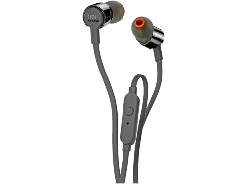 Auriculares Botón JBL T210 Micrófono Control remoto Negro