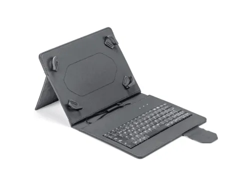 Funda Tablet Teclado Maillon Universal Urban Keyboard USB Type C Black