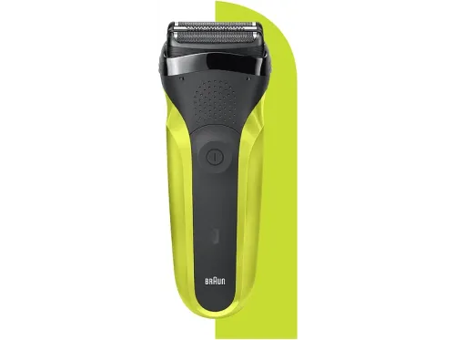 Afeitadora Braun Series 3 300 Eléctrica Para Hombre 3 Láminas Autonomía 45 min Verde