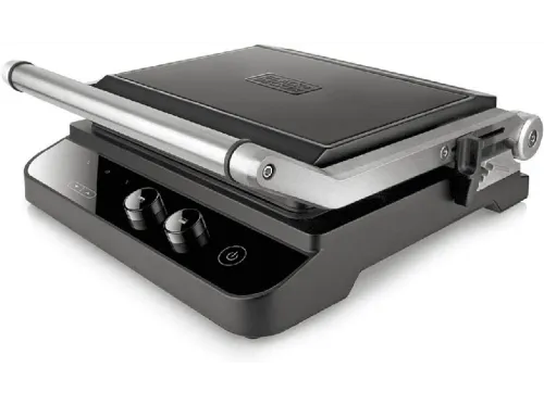 Grill Black & Decker BXGR2000E 2000 W Apertura 180º Doble placa (grill y lisa) Termostato Negro
