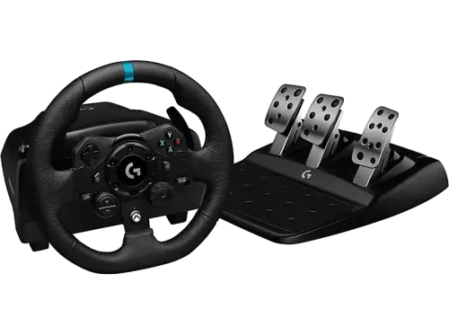 Volante Logitech G923 Para Xbox X Xbox One PC Pedales Escala 1:1 USB LED Trueforce Negro