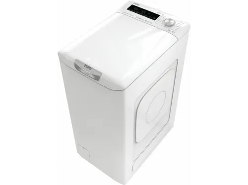Lavadora carga superior Haier RTXSG48TMCE-37 8kg 1400rpm Motor Inverter 16 Programas Vapor Blanco