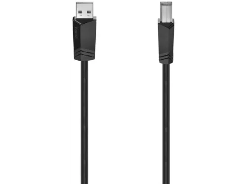 Cable USB Hama 00200602 1.5 m USB-A USB-B USB2.0 Negro