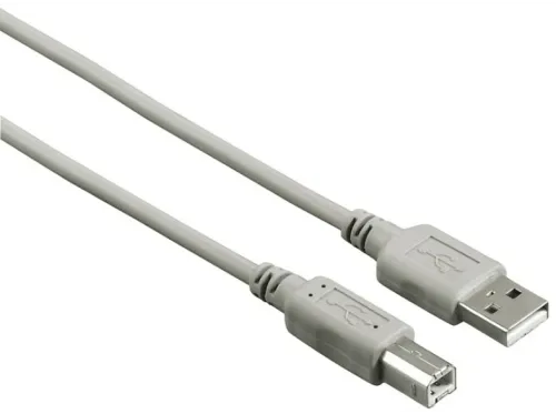 Cable USB Hama 00200901 3 m De USB-A a USB-B USB 2.0 480 MBit/s Negro