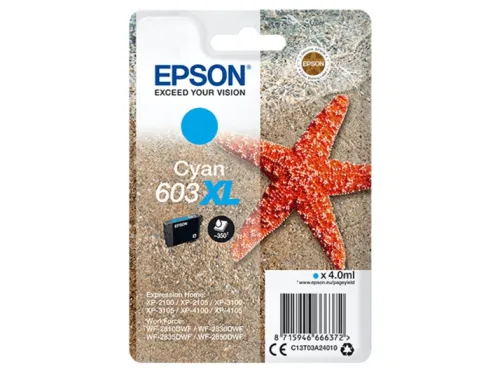 Cartucho tinta Epson Cyan 603XL