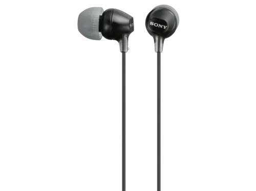 Auriculares botón Sony MDR-EX15LPB Negro botón iman de neodimio