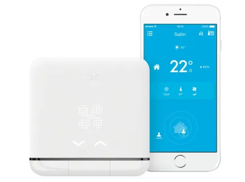 Termostato Tadoº Climatización inteligente V2 Táctil Controlador de Aire Acondicionado LED Infrarrojos