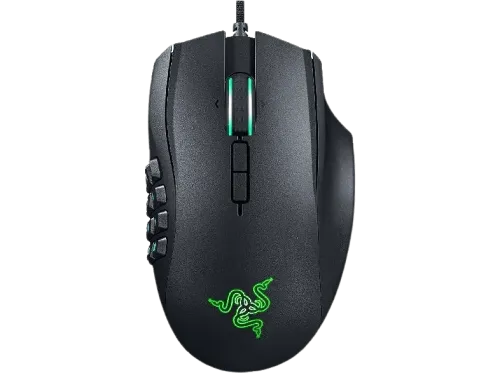 Ratón gaming Razer Naga Trinity 16000DPI USB Óptico 19 botones personalizables Negro y verde