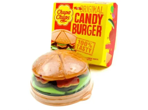 Caramelo Chupa Chups The Original Candy Burger De goma 130g