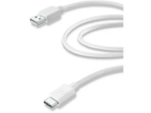 Vivanco 38570 2m USB A USB C Macho Macho Blanco cable USB
