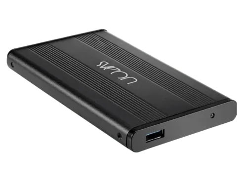 Caja disco duro 2.5 Sveon STG062 USB 3.0 Aluminio Negra