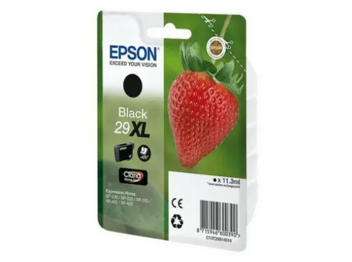 Pack Cartucho de tinta Epson C13T29914020 Fresa 29 cartuchos XL Black