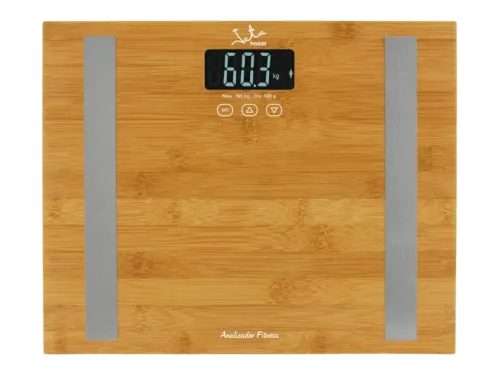 Báscula de Baño Jata 577 Peso máximo 180 Kg Pantalla LCD Bambú