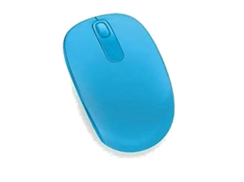 Ratón inalámbrico Microsoft Wireless Mobile Mouse 1850 cyan nano transceptor plug-and-go