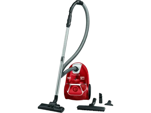 Aspirador con bolsa Rowenta RO3953 750W Capacidad de 3 L Compact Power AAA Clase A Rojo