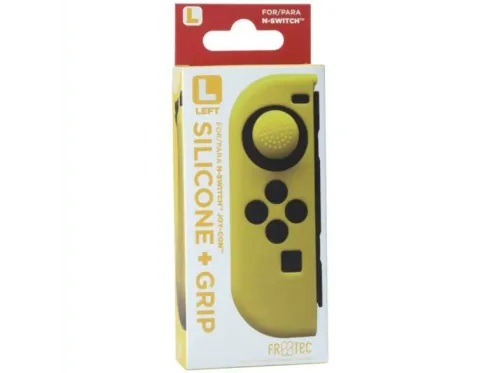 Funda FR-TEC FT1017 Switch Con grip izquierdo Amarillo