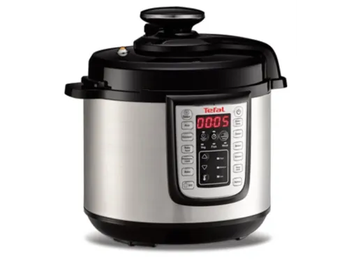 Olla a presión eléctrica Tefal CY505E All-in-one Multicooker 1200W 6 L 25 programas Temporizador
