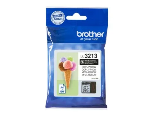 Cartucho de Tinta Brother LC-3213BK 400 Páginas Negro