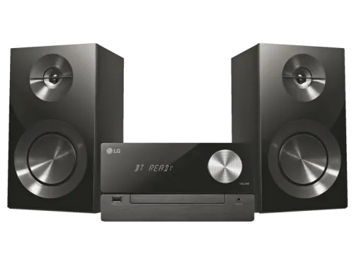 Microcadena LG CM2460 Bluetooth USB 100 W CD Negro