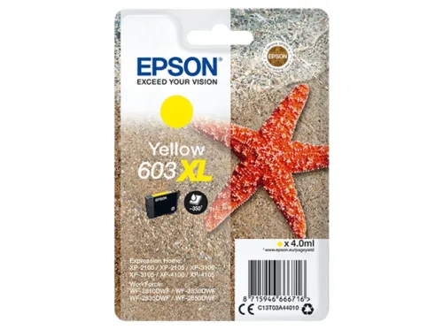 Cartucho tinta Epson Amarillo 603XL