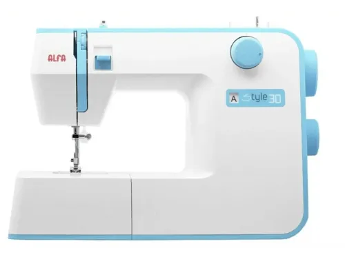 Máquina de coser Alfa STYLE 30 19 Puntadas Luz LED 70 W Blanco