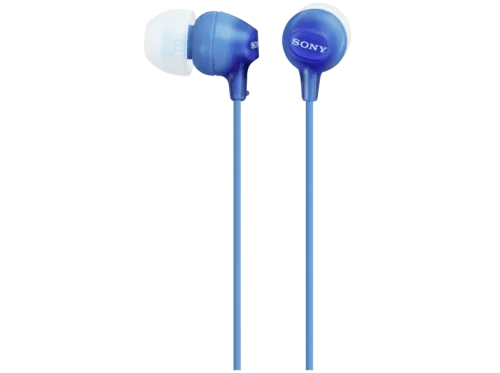 Auriculares botón Sony MDR-EX15LPB Azul botón iman de neodimio